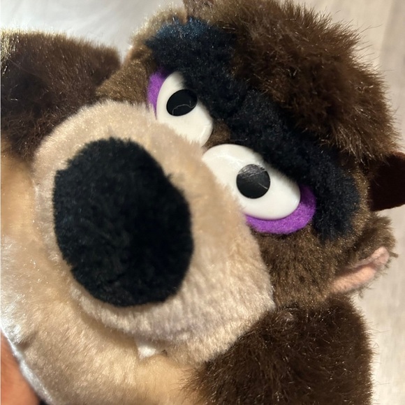 Vintage 1971 Taz Tasmanian Devil Warner Bros Stuffed Animal Plush Looney Tunes - Picture 5 of 5